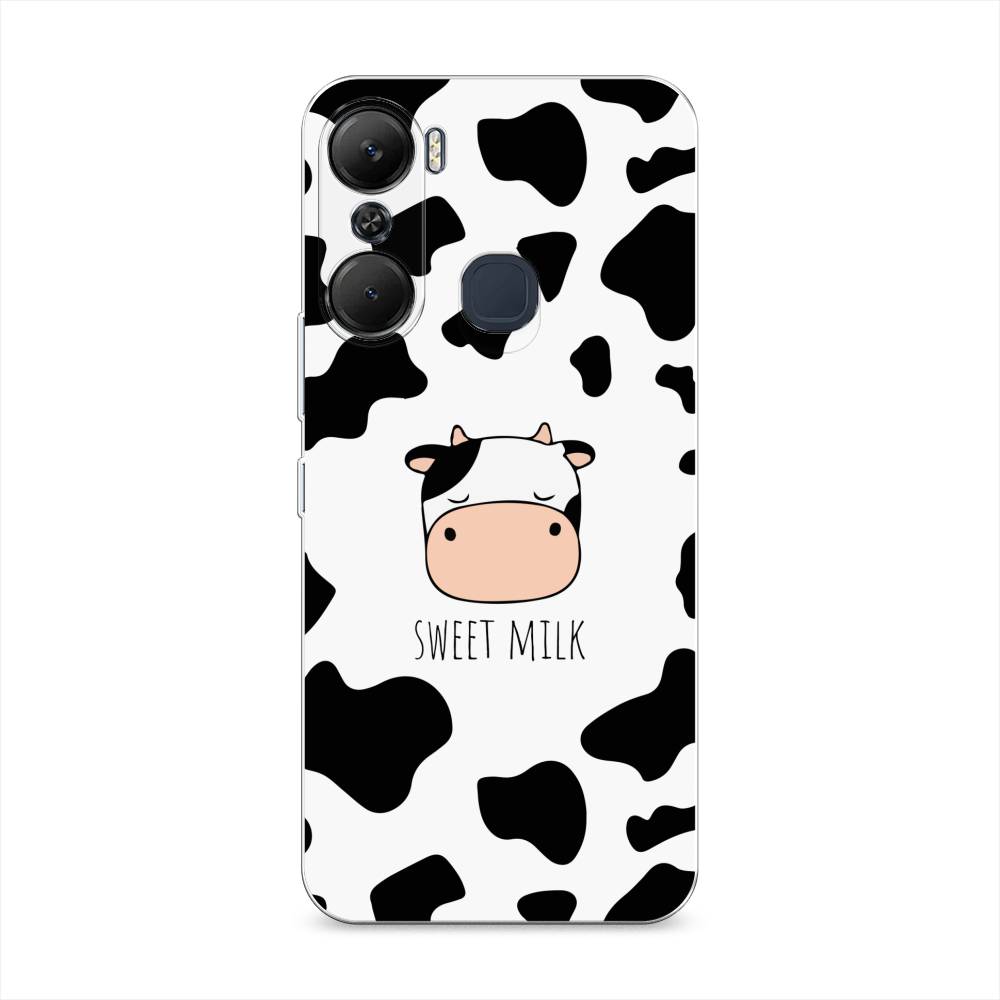 

Чехол для Infinix Hot 12 Pro "Sweet milk", Розовый;белый;черный, 3102450-1