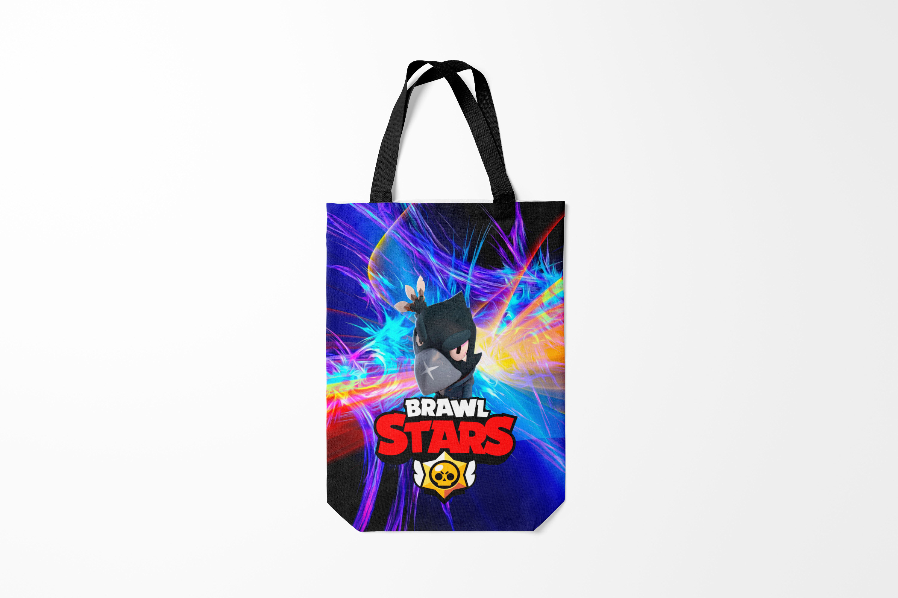 

Сумка шoппер унисекс Burnettie Brawl Stars CROW, разноцветный, Brawl Stars CROW
