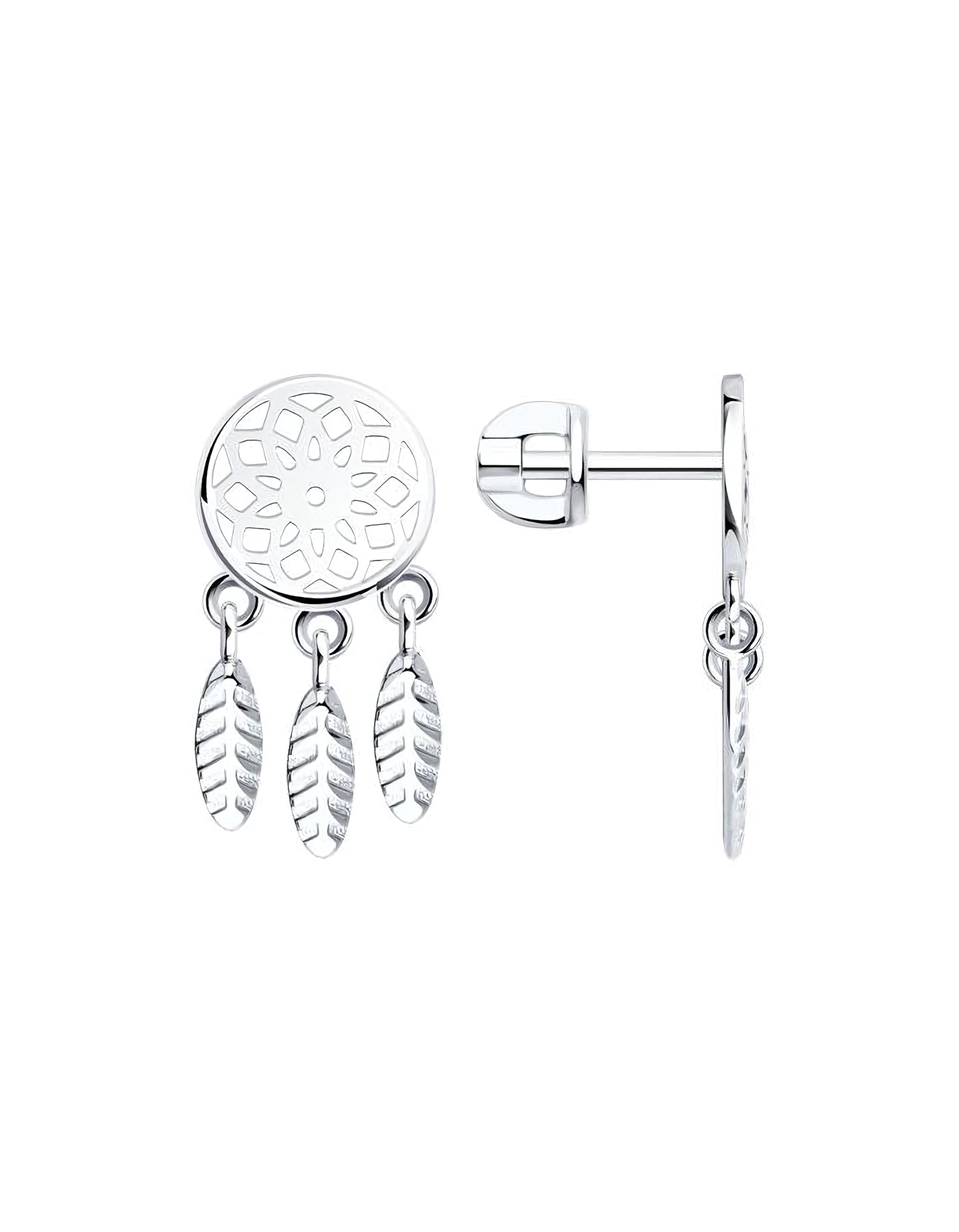 

Серьги пусеты из серебра TEO MAORI 894026070, 894026070