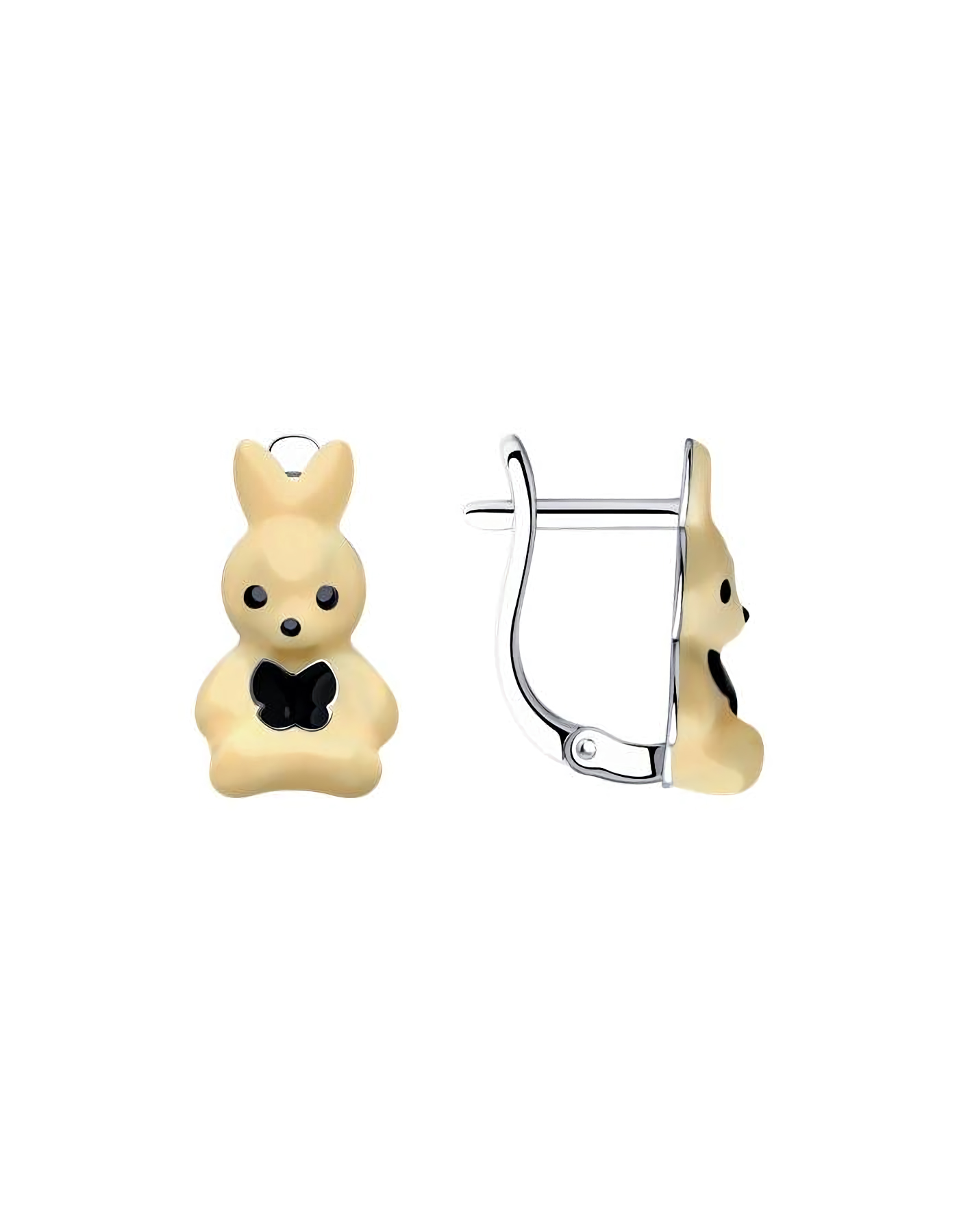 

Серьги из серебра TEO MAORI 894026060, эмаль, 894026060