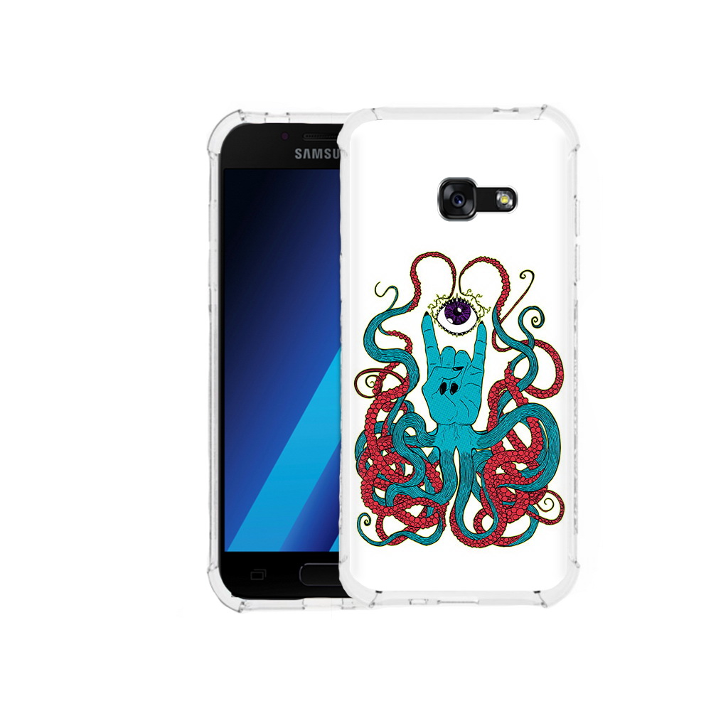 

Чехол MyPads Tocco для Samsung Galaxy A7 (2017) осьминог-рука абстракция (PT87719.559.530), Tocco