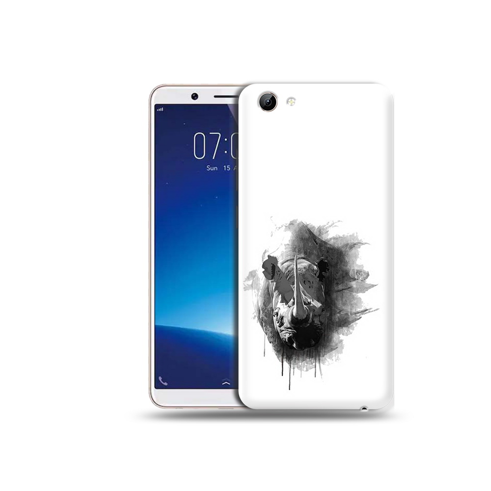 

Чехол MyPads Tocco для Vivo Y71 носорог (PT111858.440.523), Прозрачный, Tocco