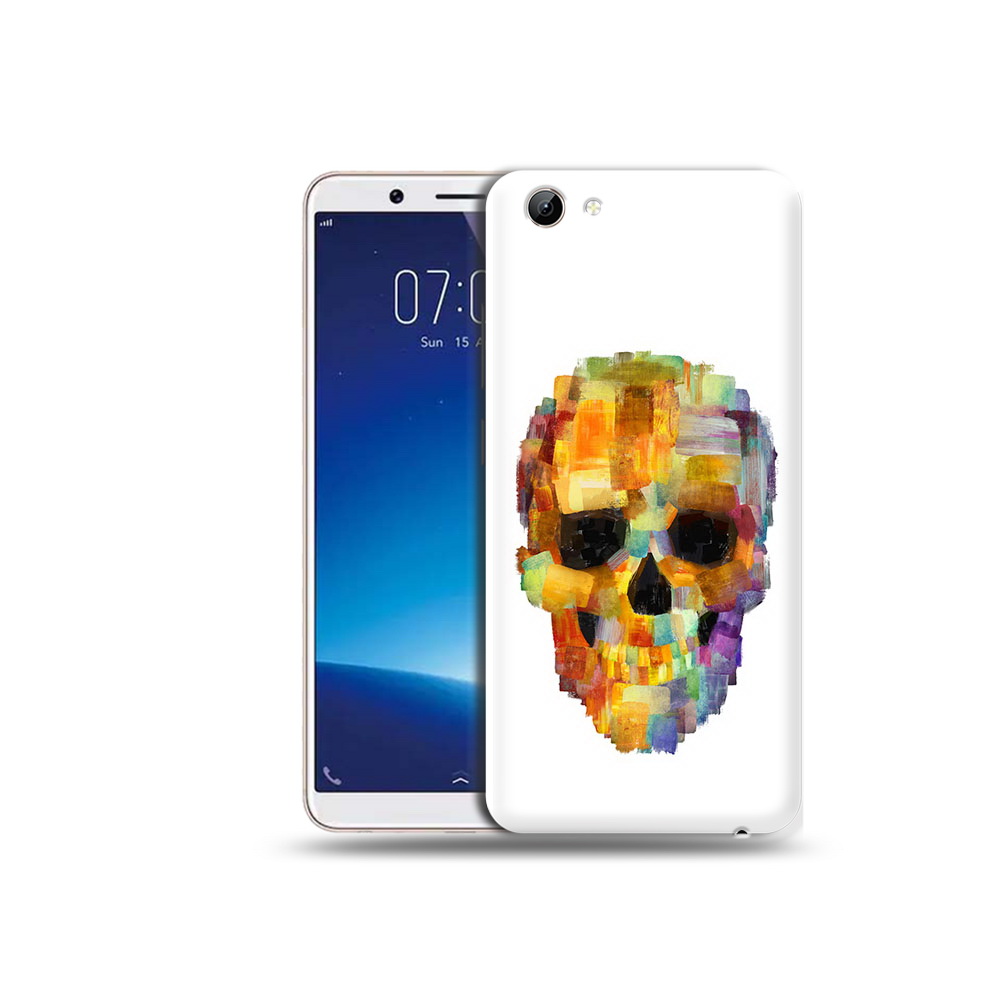 

Чехол MyPads Tocco для Vivo Y71 нарисованный череп (PT111858.440.516), Прозрачный, Tocco