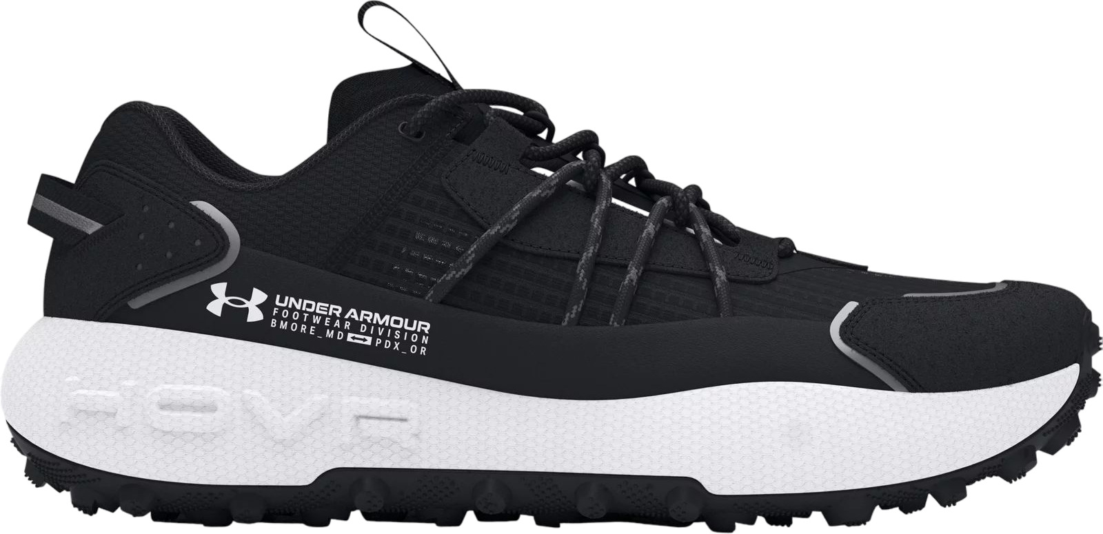 

Кроссовки унисекс Under Armour Fat Tire Venture Pro черные M11.5 US; W13 US, Черный, Fat Tire Venture Pro