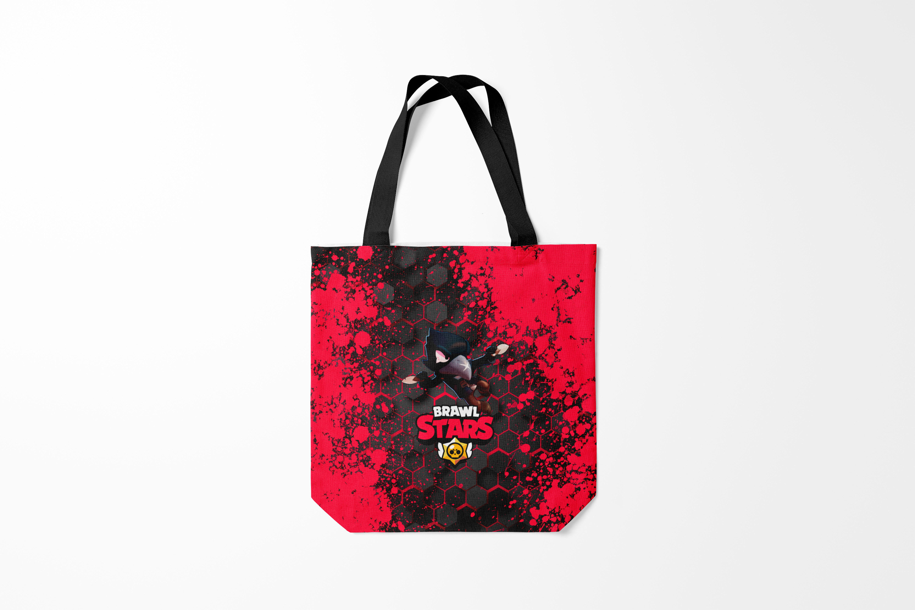 

Сумка шoппер унисекс Burnettie Brawl Stars CROW, разноцветный, Brawl Stars CROW