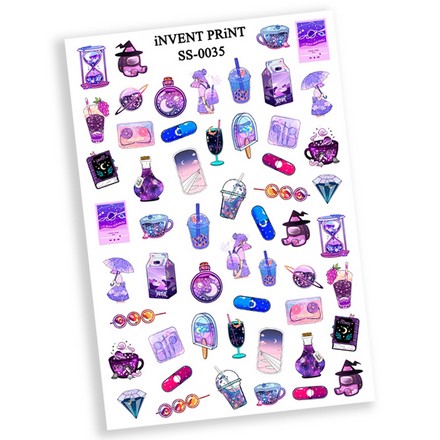 

Самоклеящийся слайдер-дизайн iNVENT PRiNT «Pop Art» №SS-35, №SS-35