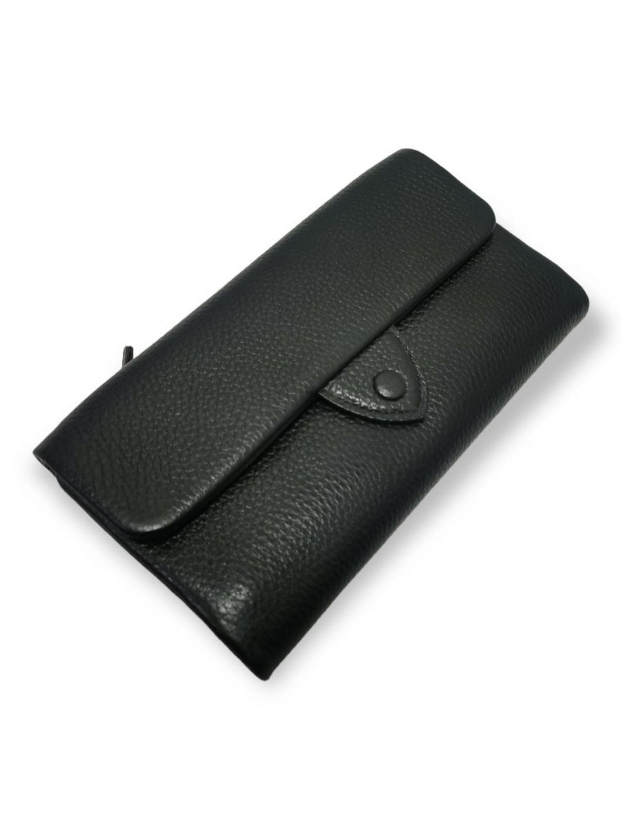 Кошелек женский Leather Wallet 3237 черный