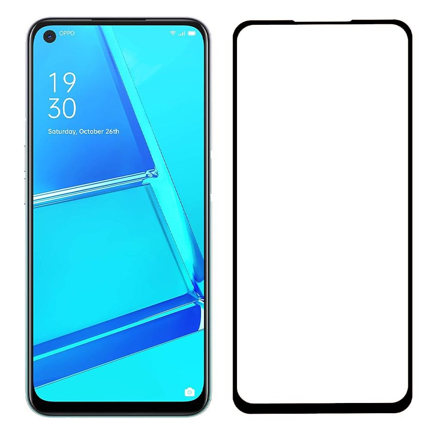 

Стекло защитное Krutoff с полной проклейкой для OPPO A72/A72 5G черное