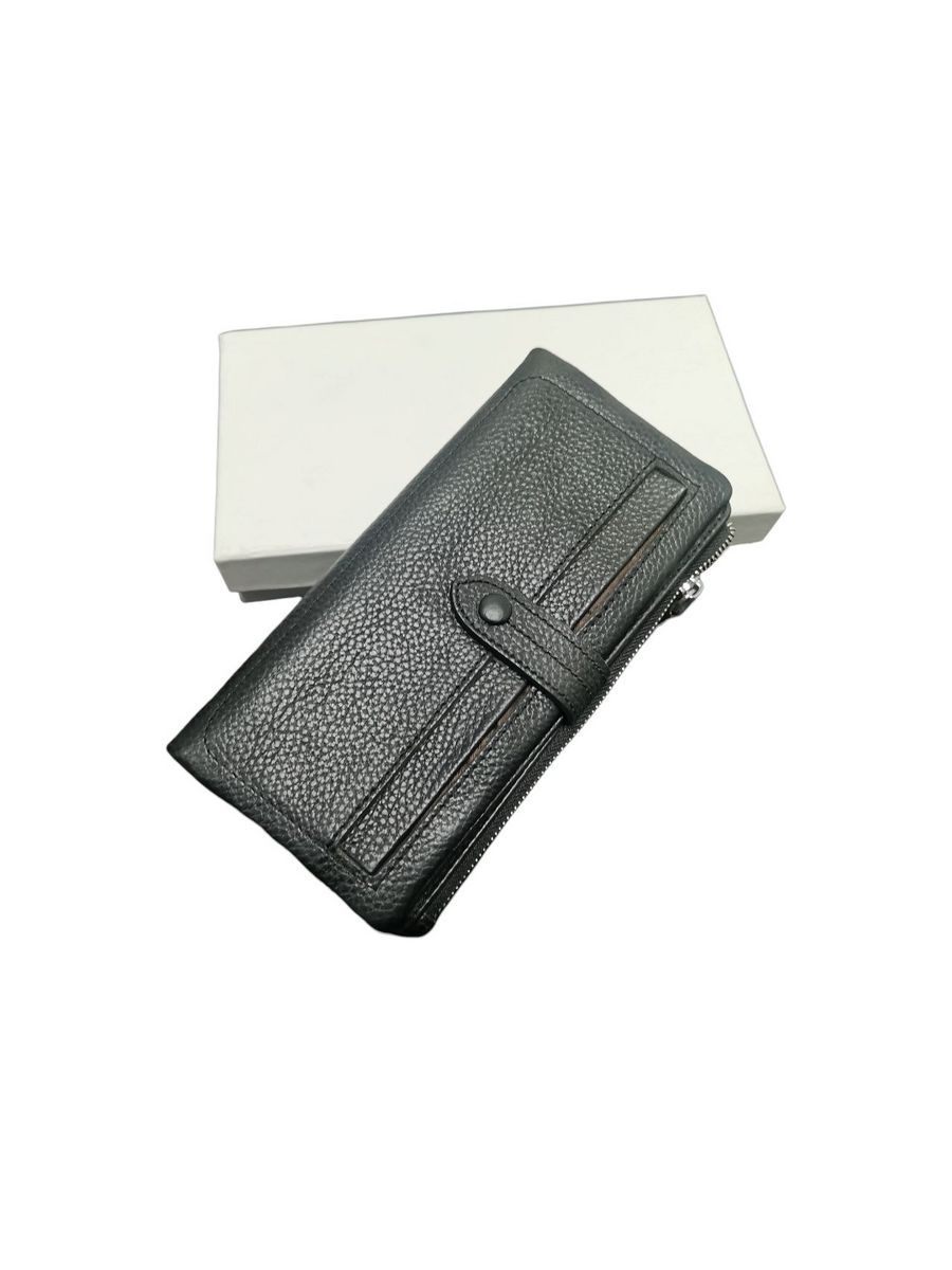 Кошелек женский Leather Wallet 3230 черный