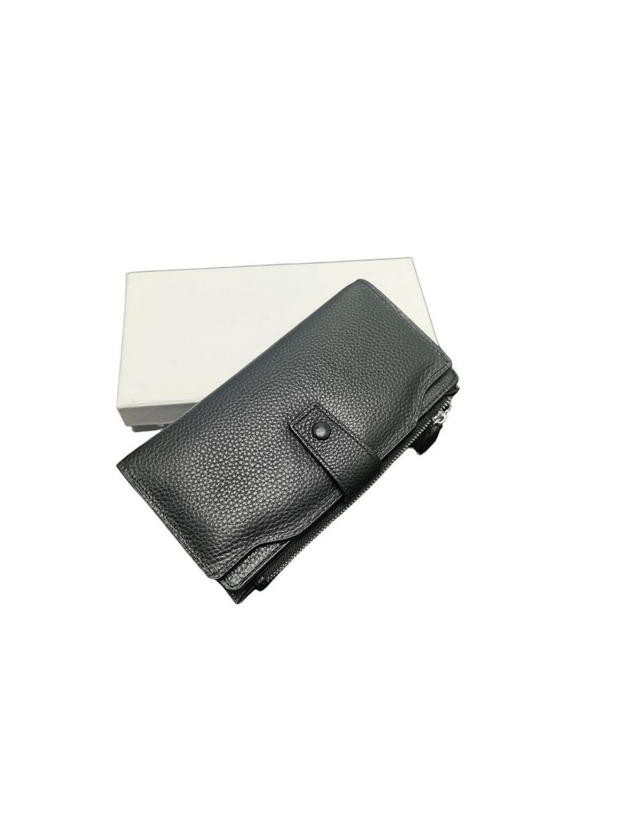Кошелек женский Leather Wallet 3228 черный