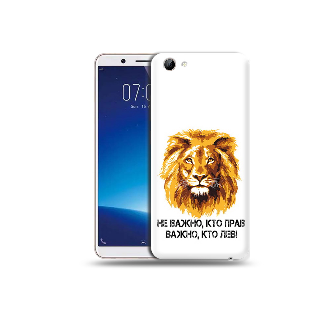 

Чехол MyPads Tocco для Vivo Y71 мудрый лев (PT111858.440.486), Прозрачный, Tocco