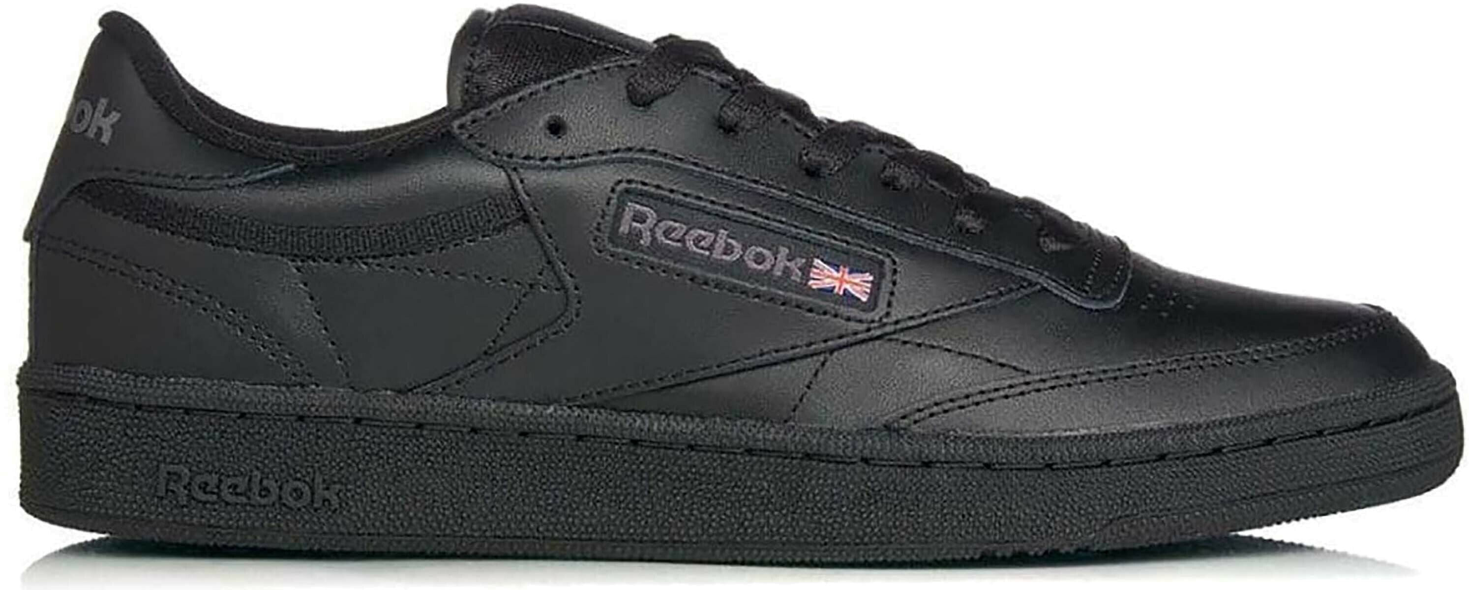 

Кеды мужские Reebok Club C 85 черные 4.5 US, Черный, Club C 85