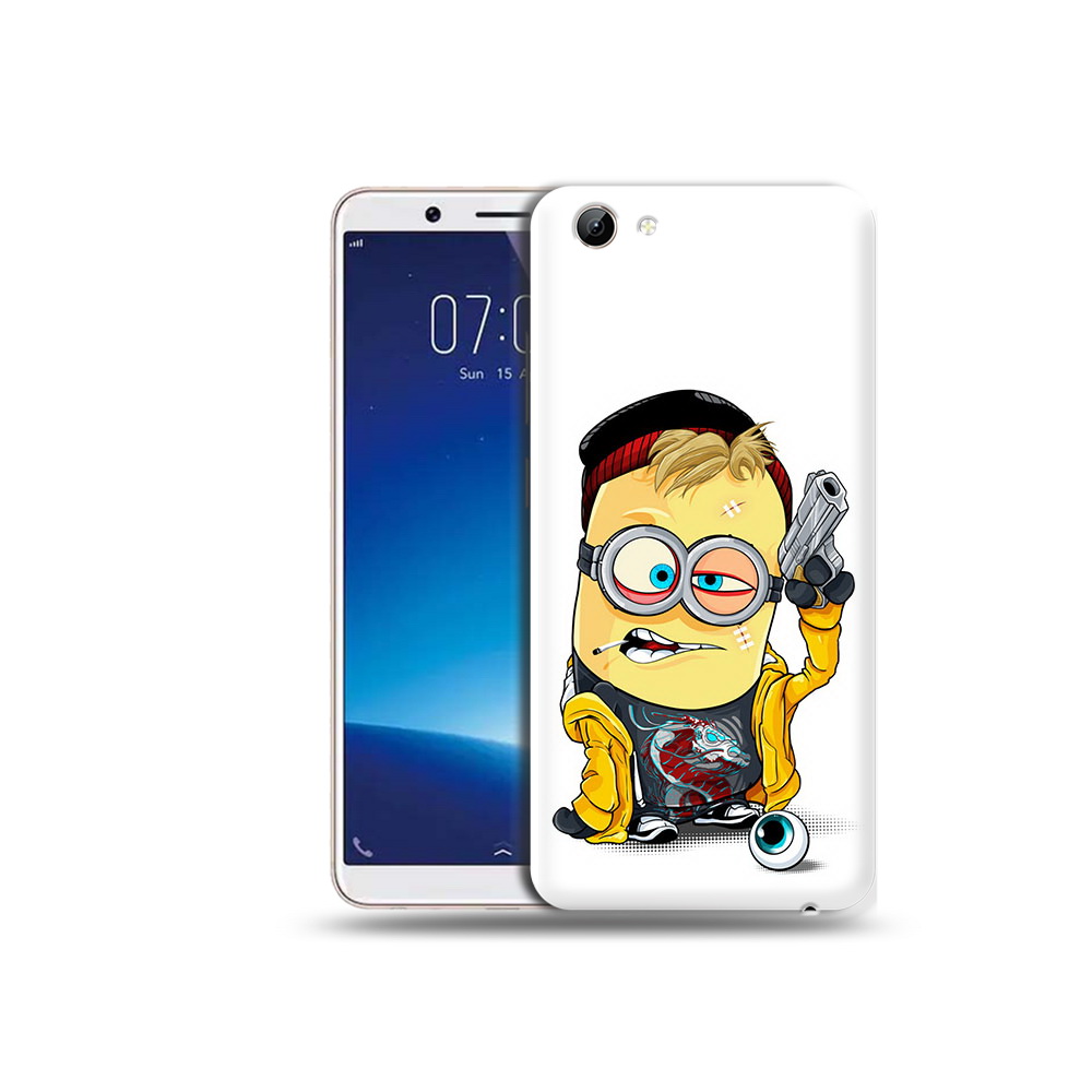

Чехол MyPads Tocco для Vivo Y71 миньон бандит (PT111858.440.475), Прозрачный, Tocco