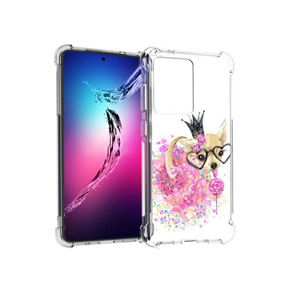 

Чехол MyPads Tocco для Samsung Galaxy S20+ сладкая принцесса (PT141343.495.606), Прозрачный, Tocco