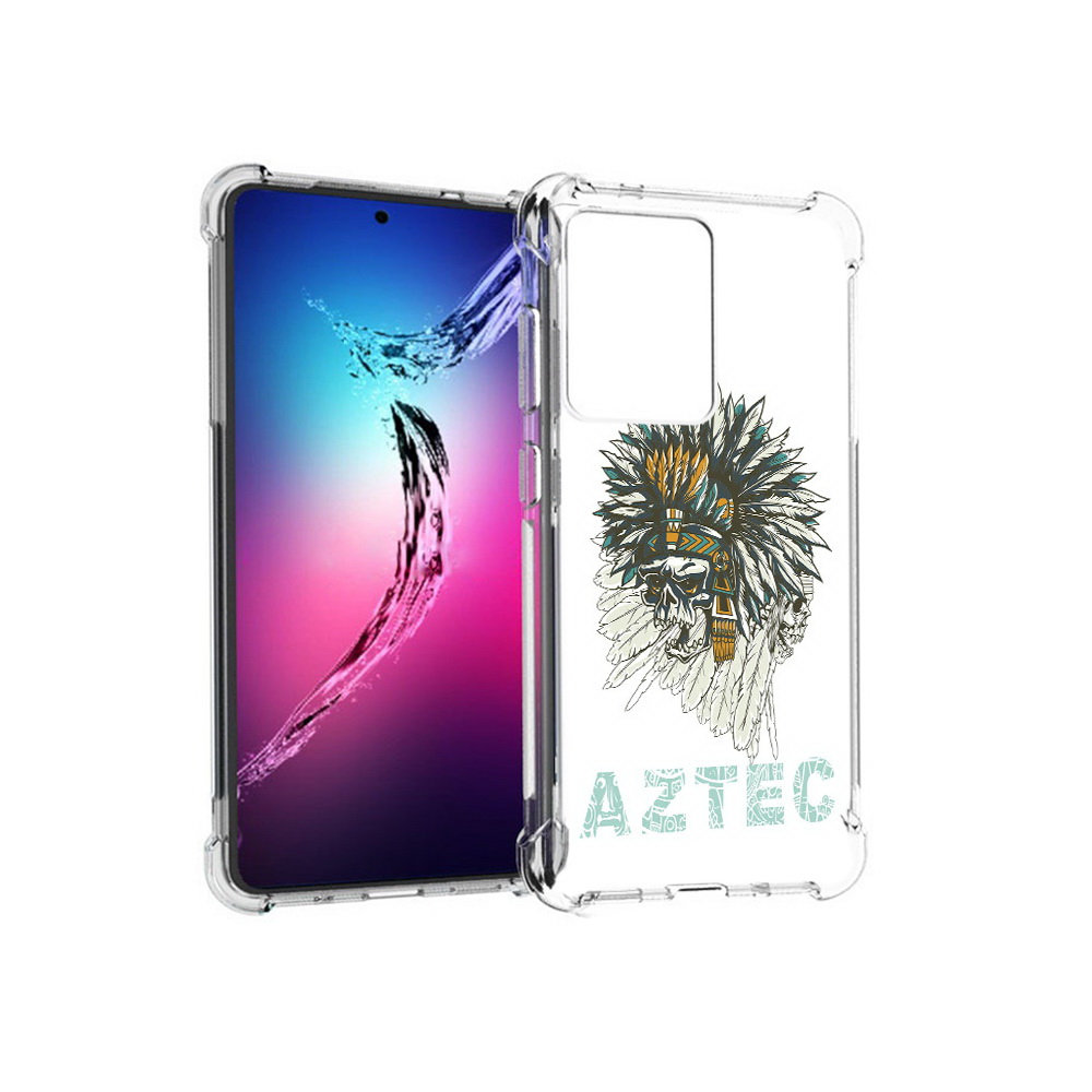Чехол MyPads Tocco для Samsung Galaxy S20+ скелет индеец (PT141343.495.602)