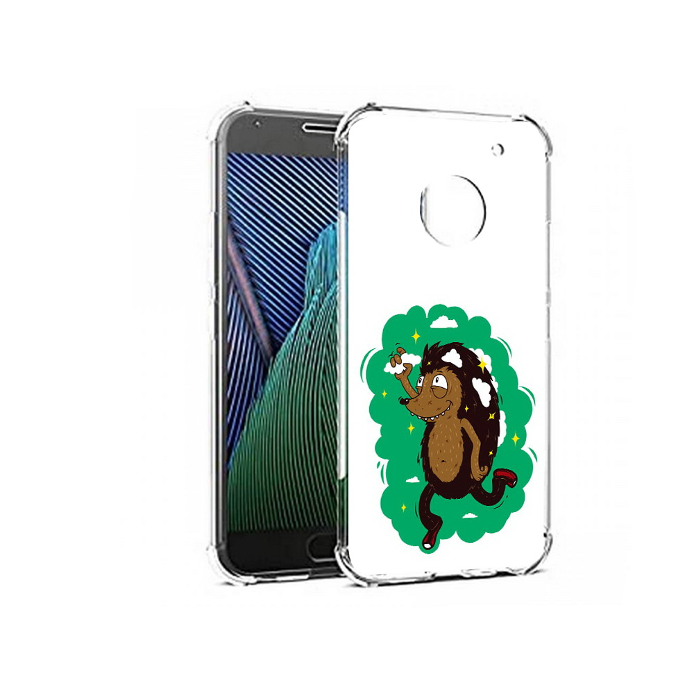 

Чехол MyPads Tocco для Motorola Moto G5 Ежик в облаках (PT67504.367.77), Прозрачный, Tocco