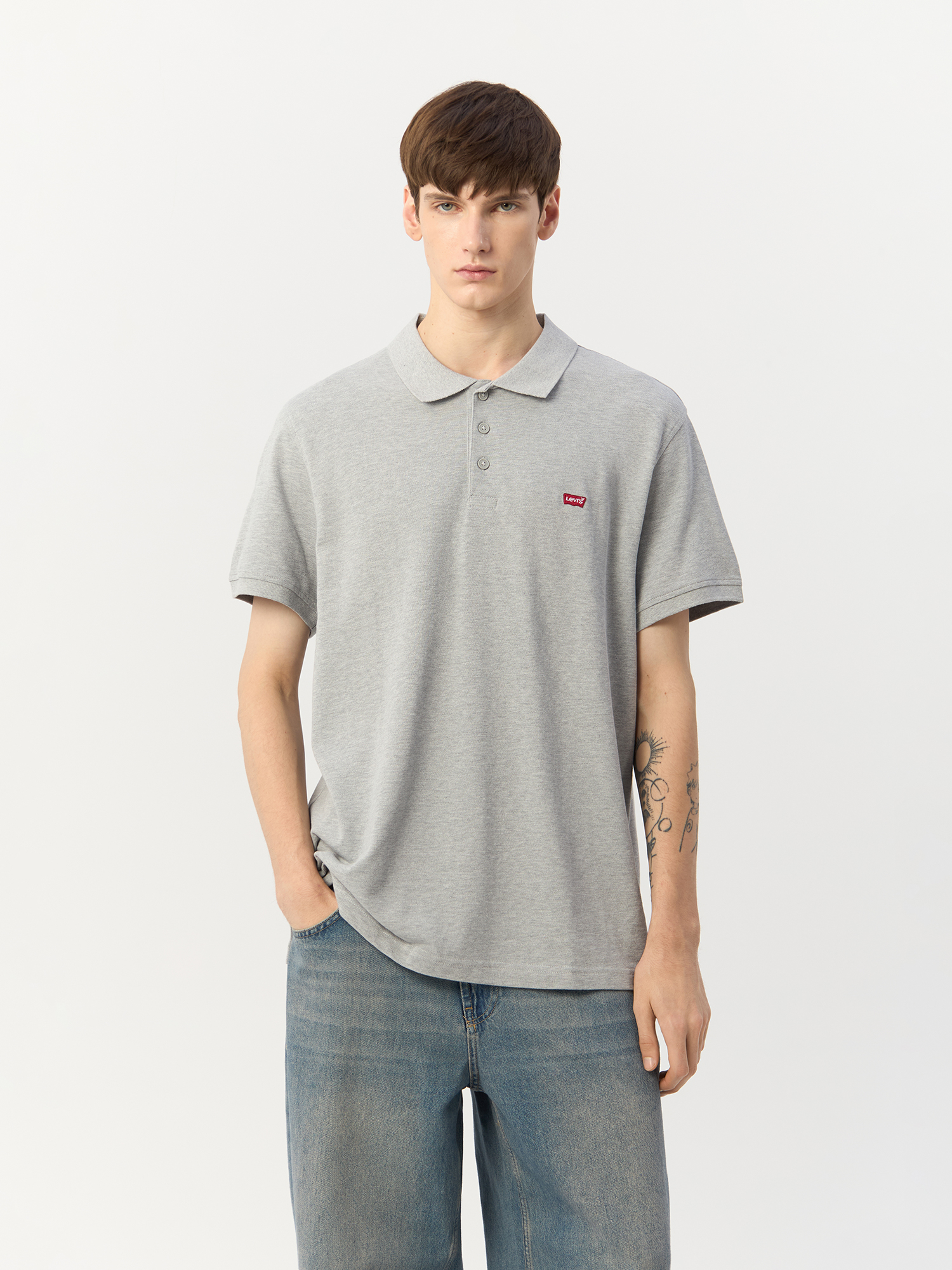 Футболка мужская Levi's 35883-0004 серая 3XL