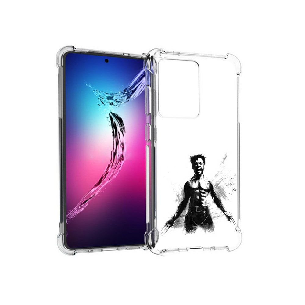 

Чехол MyPads Tocco для Samsung Galaxy S20+ росомаха (PT141343.495.587), Прозрачный, Tocco