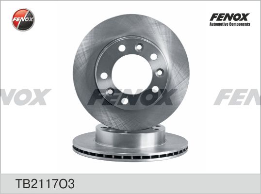 

Тормозной диск FENOX для ГАЗ 2217, 2752 Соболь TB2117O3