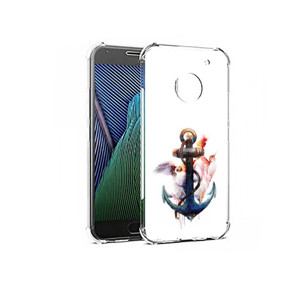 

Чехол MyPads Tocco для Motorola Moto G5 якорь с птицами (PT67504.367.703), Прозрачный, Tocco