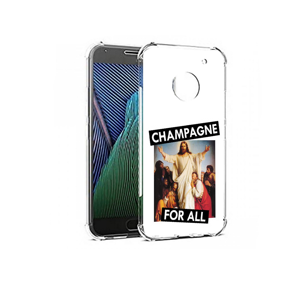 

Чехол MyPads Tocco для Motorola Moto G5 шампанское (PT67504.367.697), Прозрачный, Tocco