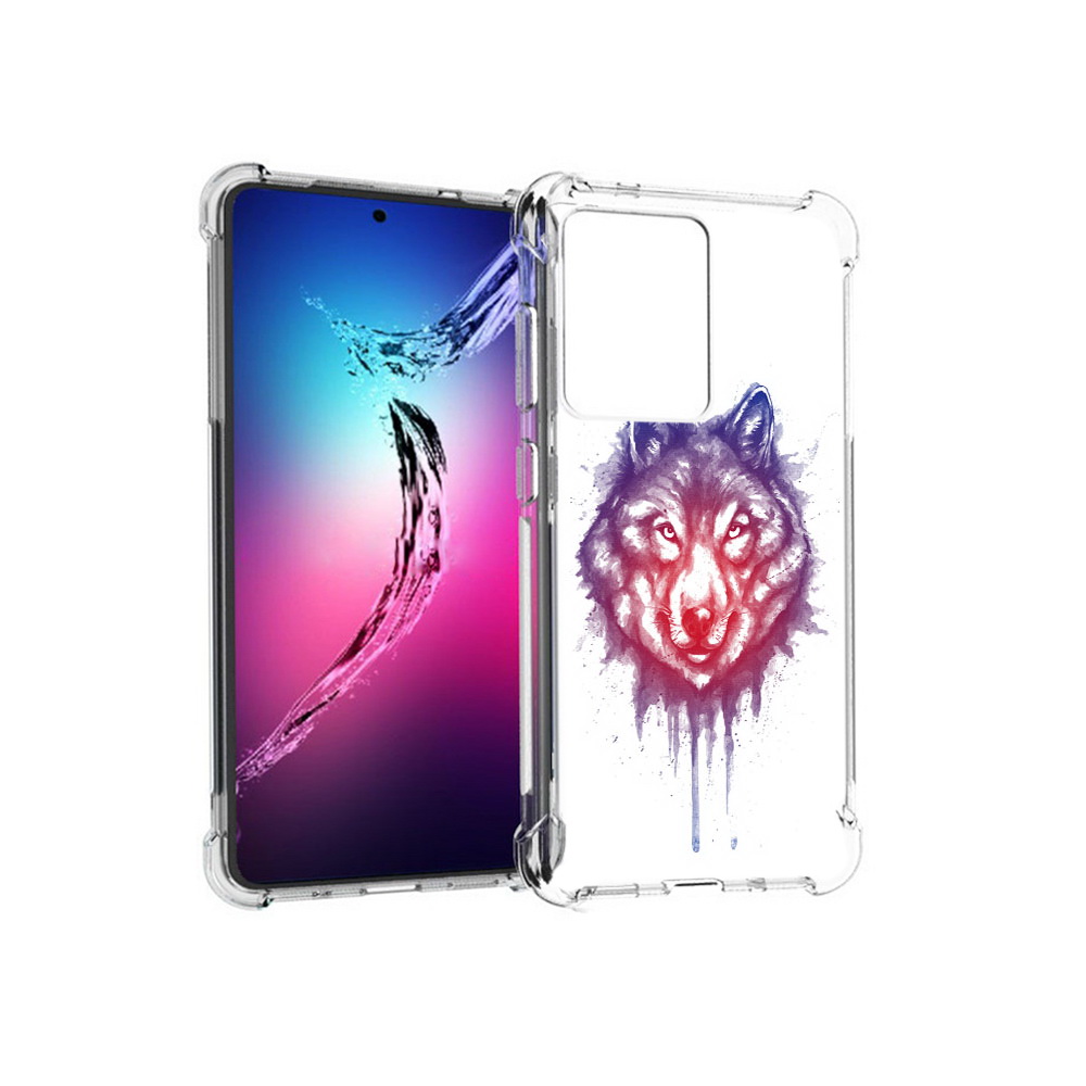 

Чехол MyPads Tocco для Samsung Galaxy S20+ пушистый волк (PT141343.495.561), Прозрачный, Tocco
