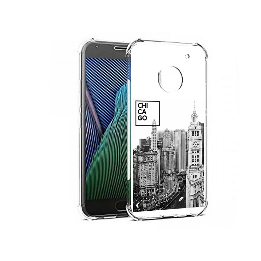 

Чехол MyPads Tocco для Motorola Moto G5 черно белый чикаго (PT67504.367.689), Прозрачный, Tocco