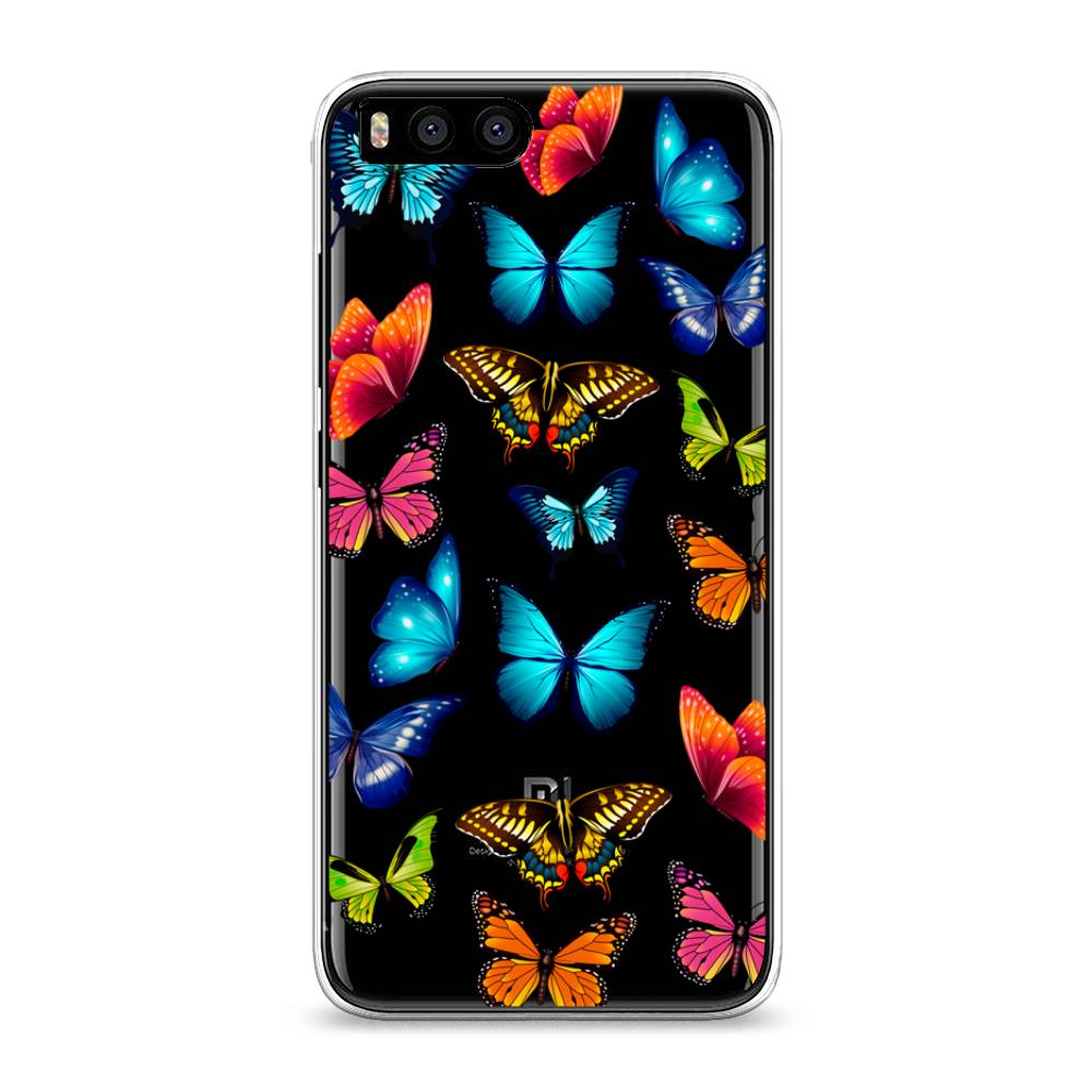 

Силиконовый чехол "Разные бабочки" на Xiaomi Mi6, Разные бабочки