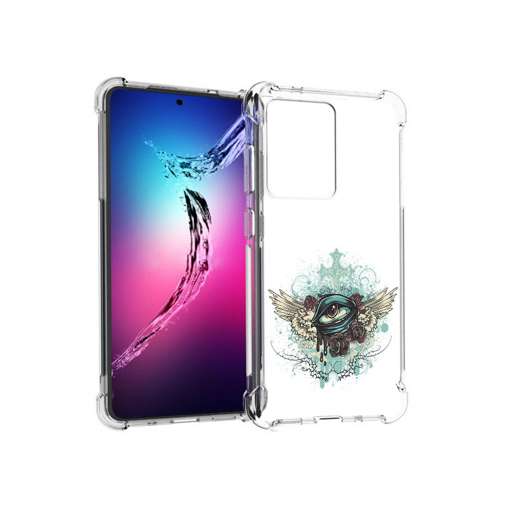 Чехол MyPads Tocco для Samsung Galaxy S20+ плачущий глаз с крыльями (PT141343.495.544)