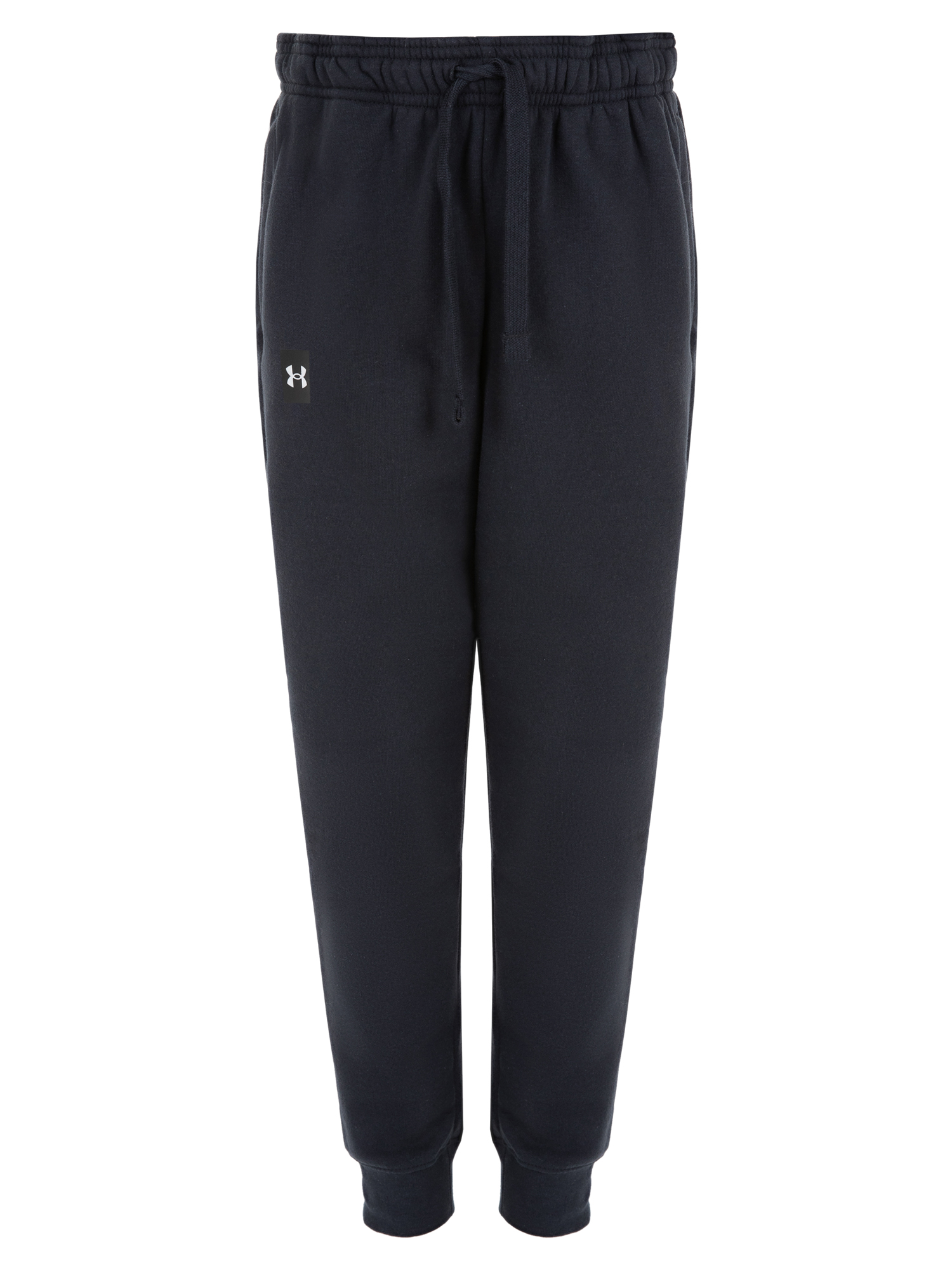 

Брюки беговые детские under armour rival fleece black m/int, Черный, Rival Fleece