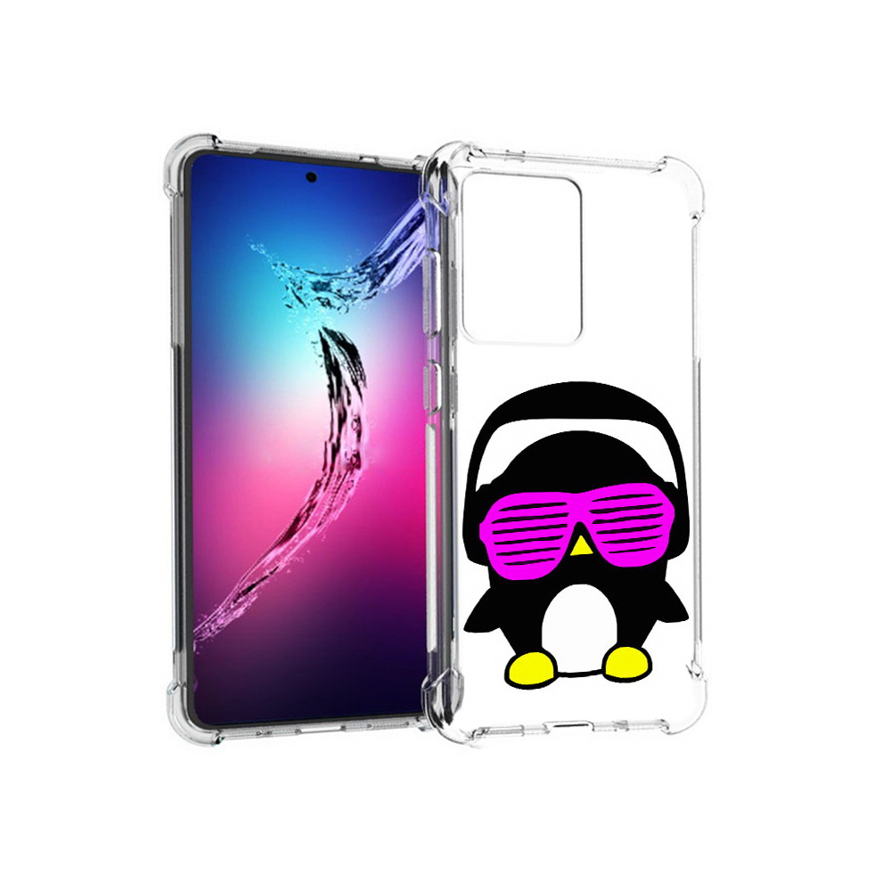 

Чехол MyPads Tocco для Samsung Galaxy S20+ пингвин (PT141343.495.541), Прозрачный, Tocco