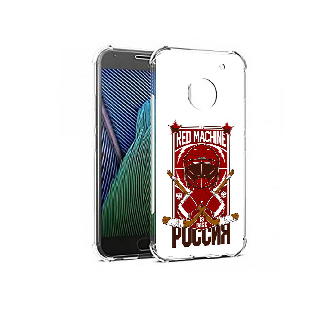 

Чехол MyPads Tocco для Motorola Moto G5 хоккей россия (PT67504.367.666), Прозрачный, Tocco