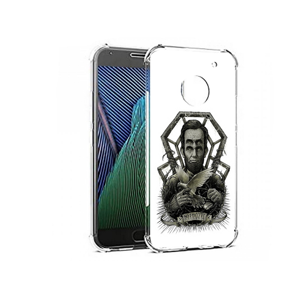 

Чехол MyPads Tocco для Motorola Moto G5 франклин абстракция (PT67504.367.662), Прозрачный, Tocco