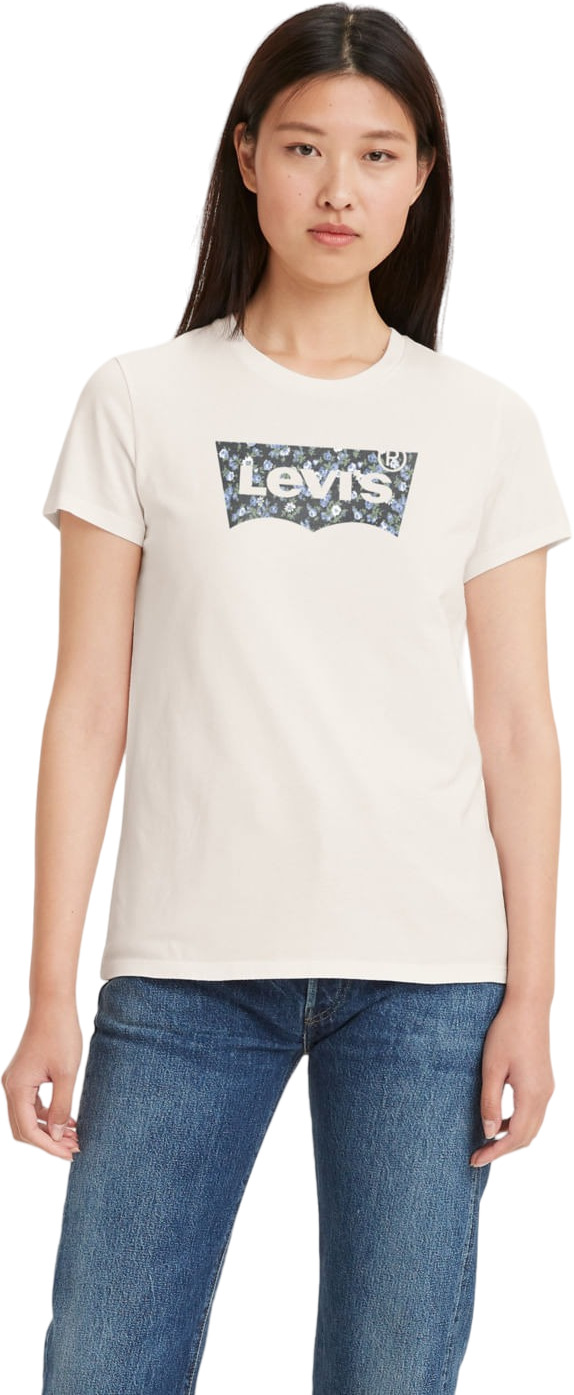 Футболка женская Levi's Women The Perfect Tee бежевая S