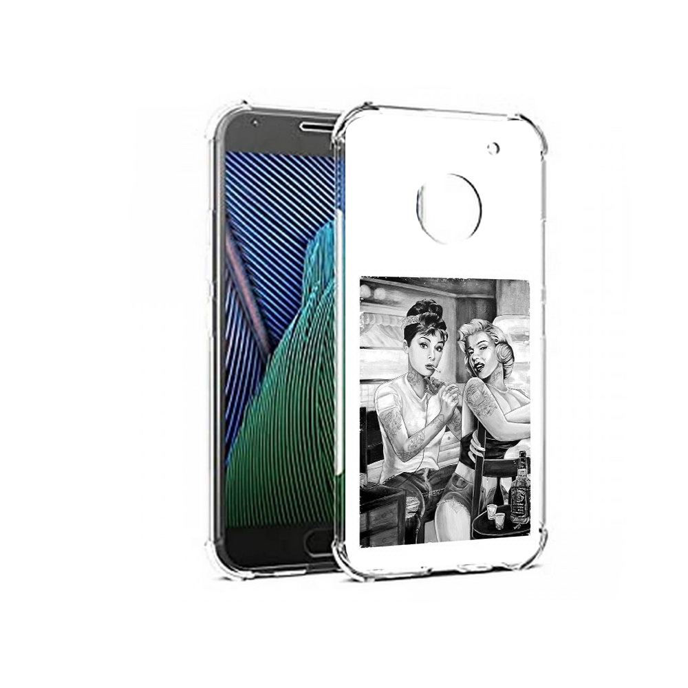 

Чехол MyPads Tocco для Motorola Moto G5 тату мастер (PT67504.367.637), Прозрачный, Tocco