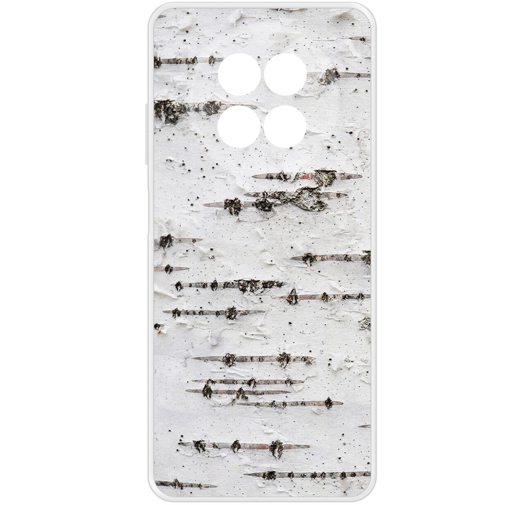 

Чехол-накладка Krutoff Clear Case Березка для Realme 12 5G, Прозрачный