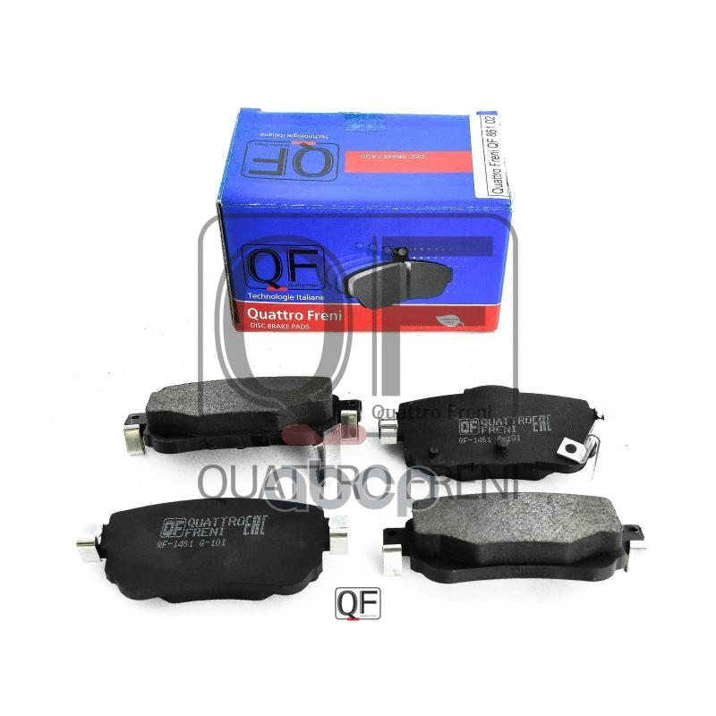 

Колодки ТОРМОЗНЫЕ RR NISSAN QASHQAI 1шт QUATTRO FRENI QF86102