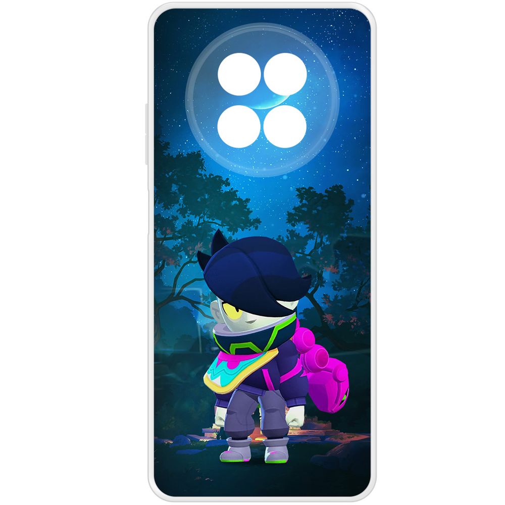 

Чехол-накладка Krutoff Clear Case Brawl Stars-Орочи Эдгар для Realme 12 5G, Прозрачный