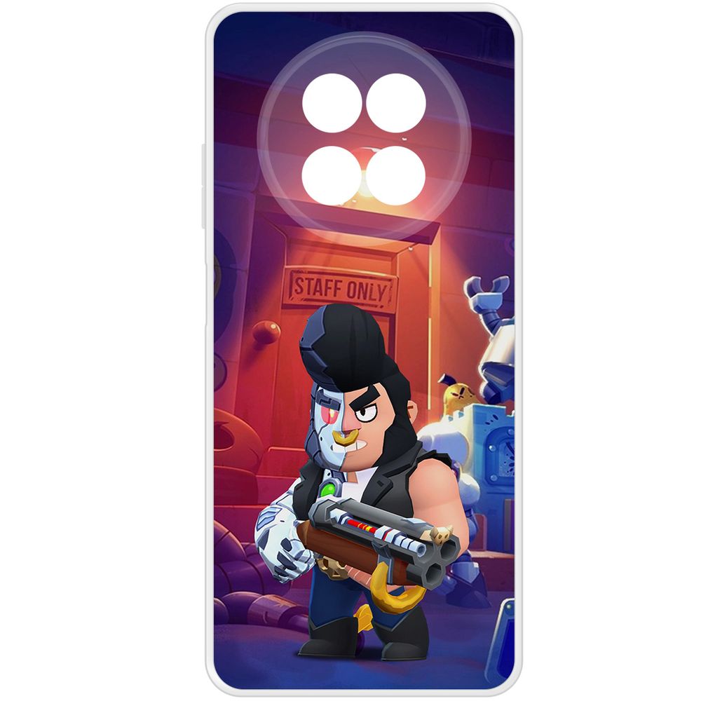 

Чехол-накладка Krutoff Clear Case Brawl Stars-Б-800 для Realme 12 5G, Прозрачный