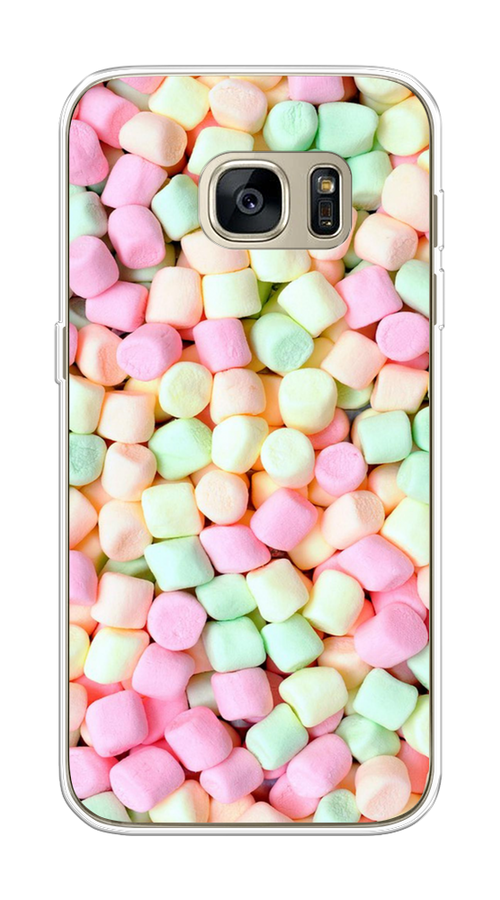 

Чехол Awog на Samsung Galaxy S7 "Marshmallows", Зеленый;желтый;розовый, 24550-10