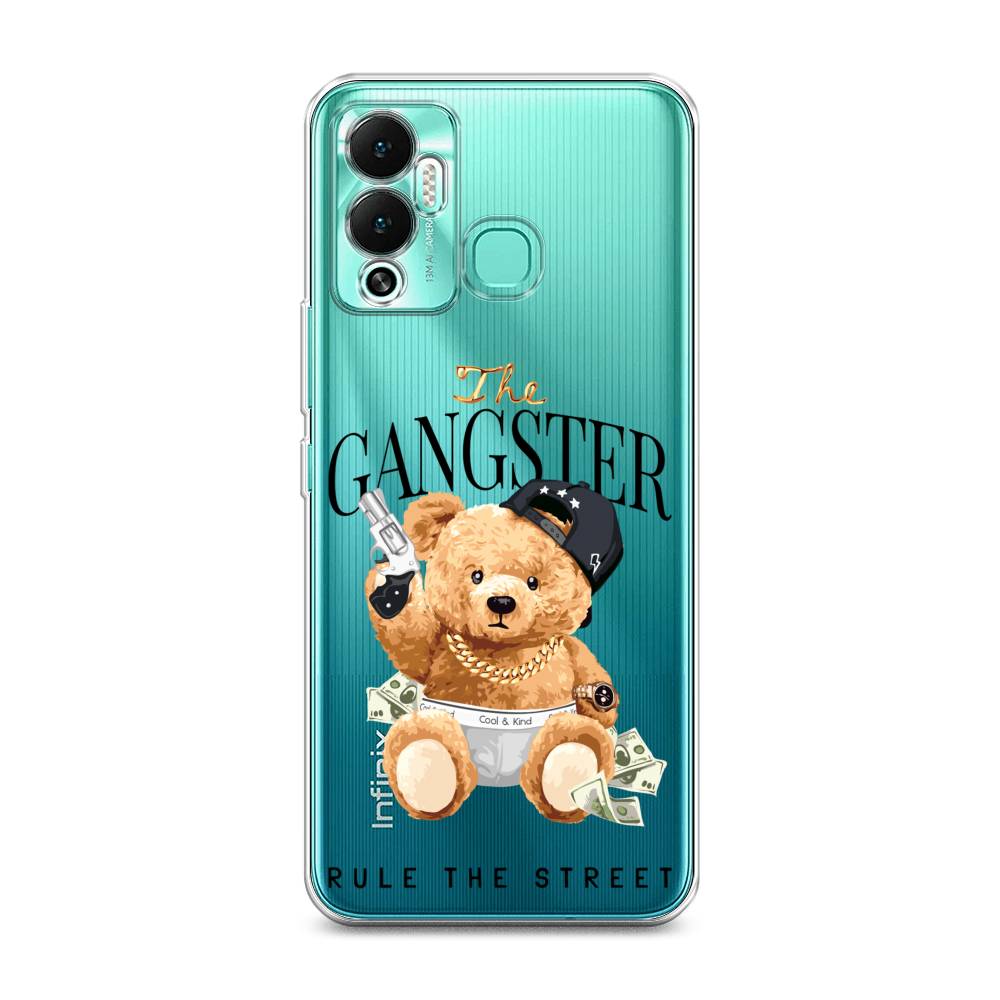 

Чехол на Infinix Hot 12 Play "The Gangster", Бежевый;серый;черный, 3101750-6