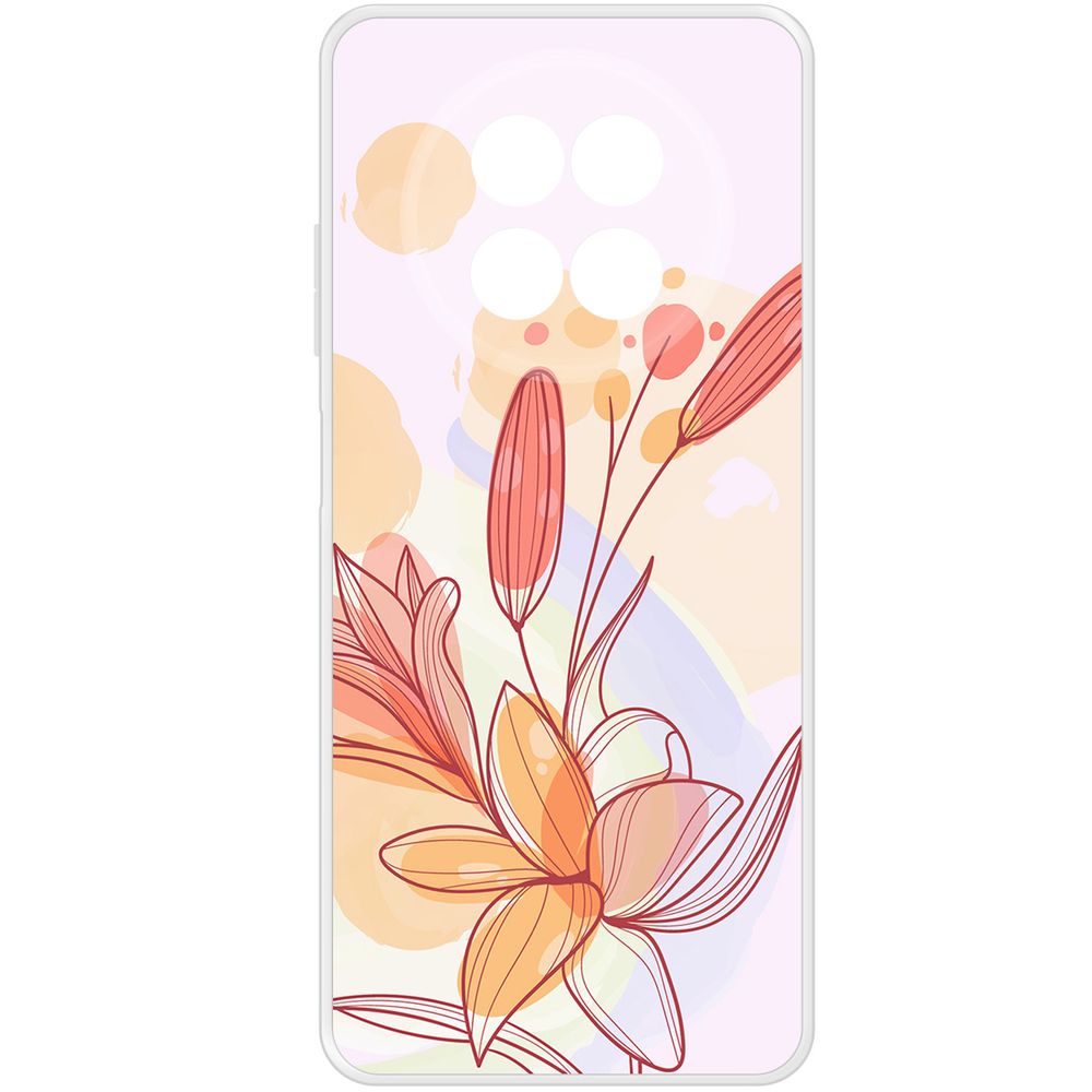 

Чехол-накладка Krutoff Clear Case Фантазия для Realme 12 5G, Прозрачный