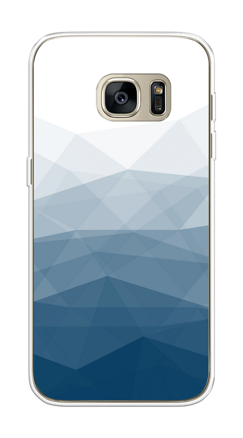 

Чехол Awog на Samsung Galaxy S7 "Абстракция небо", Синий;голубой;белый, 24550-3