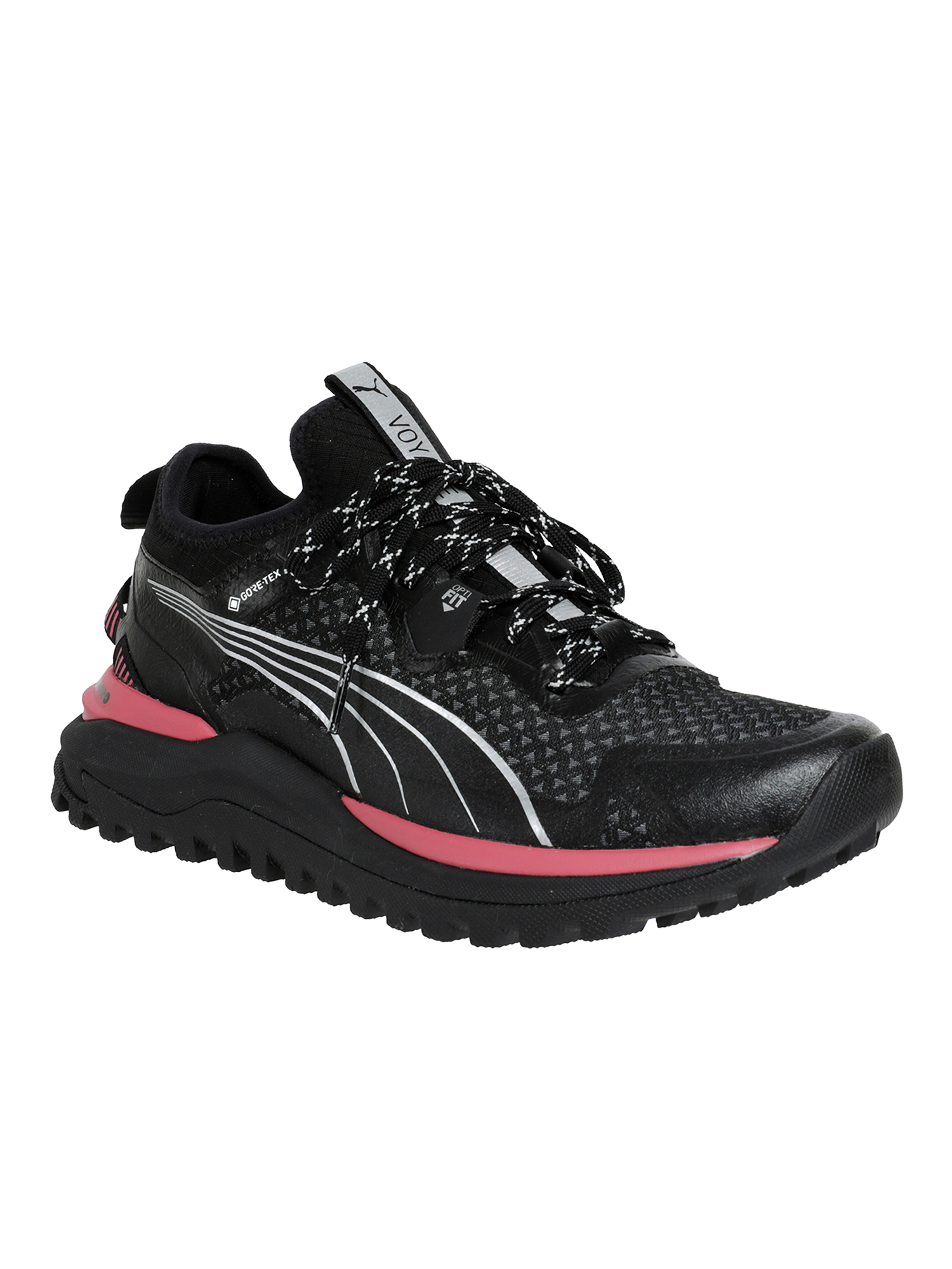 

Спортивные кроссовки женские PUMA Voyage Nitro Gtx Wns черные 4 UK, Черный, Voyage Nitro Gtx Wns