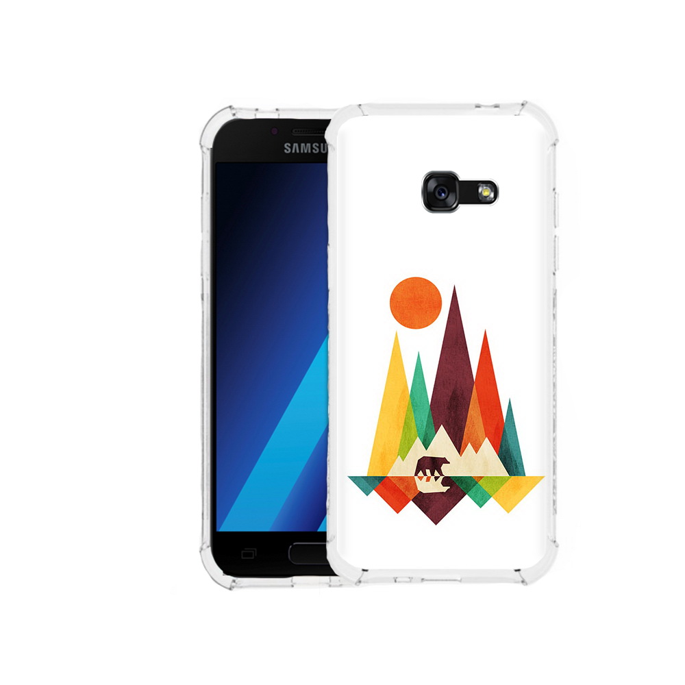

Чехол MyPads Tocco для Samsung Galaxy A7 (2017) нарисованные горы с медведем, Tocco