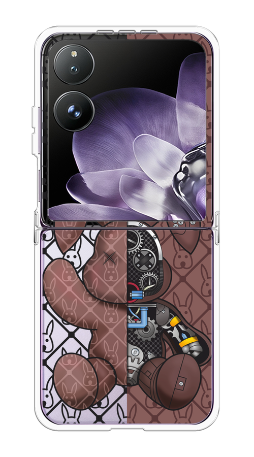

Чехол на Xiaomi Mix Flip "Киборг-заяц шоколадный", Коричневый;черный;прозрачный, 323150-1