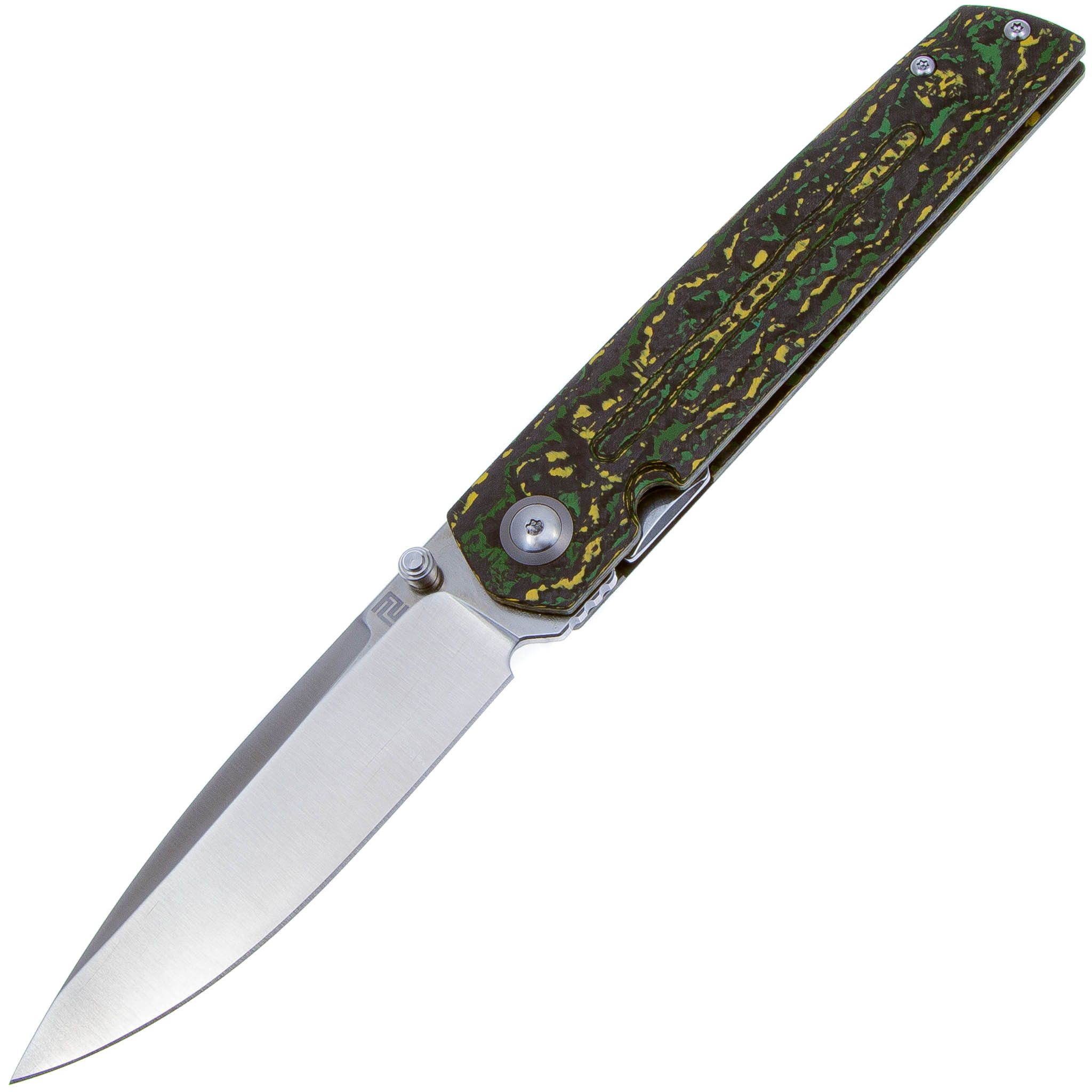 

Складной нож Artisan Cutlery Sirius 1849P-FCTS, Черный;зеленый;желтый, Sirius