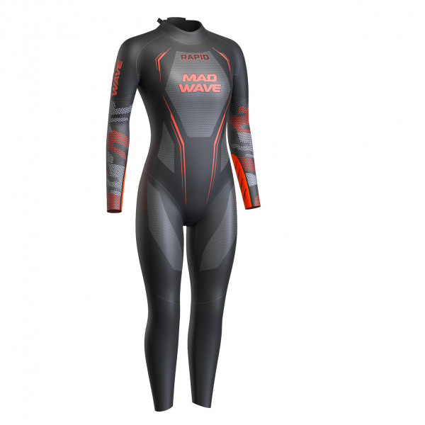 фото Гидрокостюм mad wave wetsuit rapid w, черный, l int