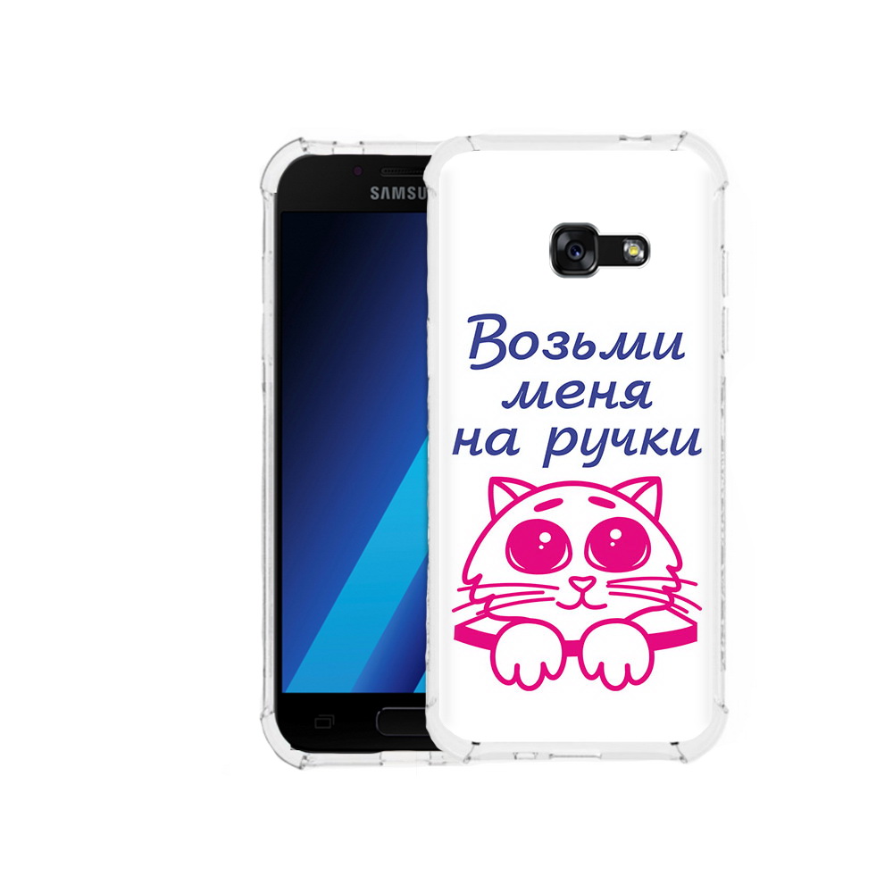 

Чехол MyPads Tocco для Samsung Galaxy A7 (2017) мяу (PT87719.559.491), Tocco