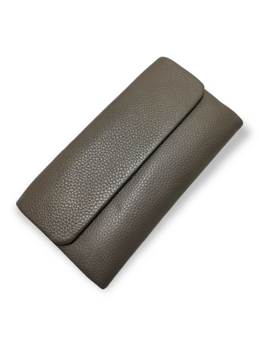 Кошелек женский Leather Wallet 3039 бежевый